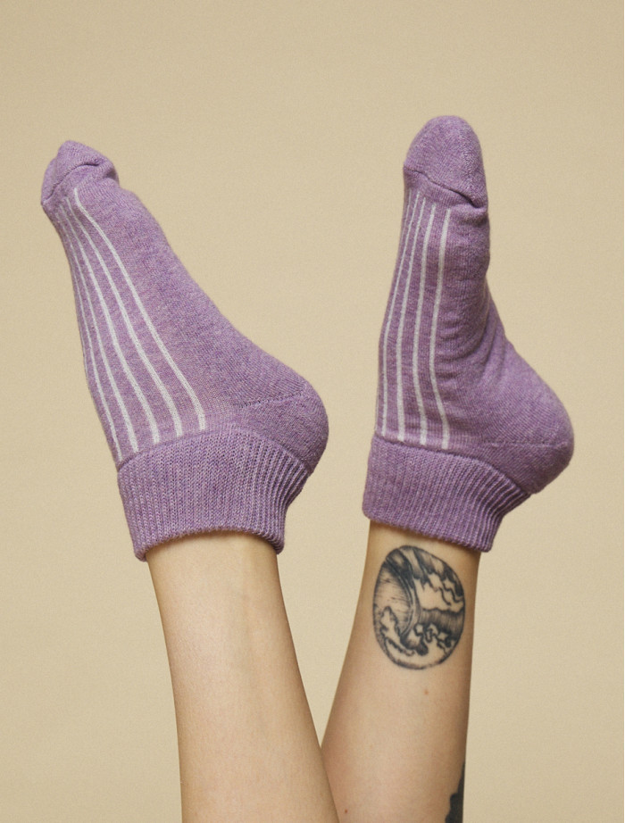 Skarpety Staff viola logo (ocieplane)