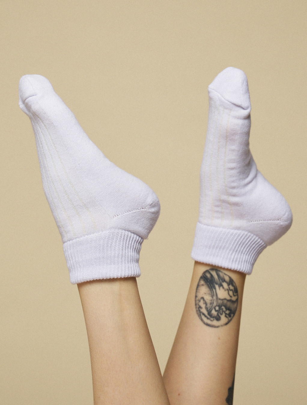 Skarpety Staff white logo (ocieplane)