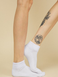 Skarpety Staff white logo (ocieplane) (36-38)