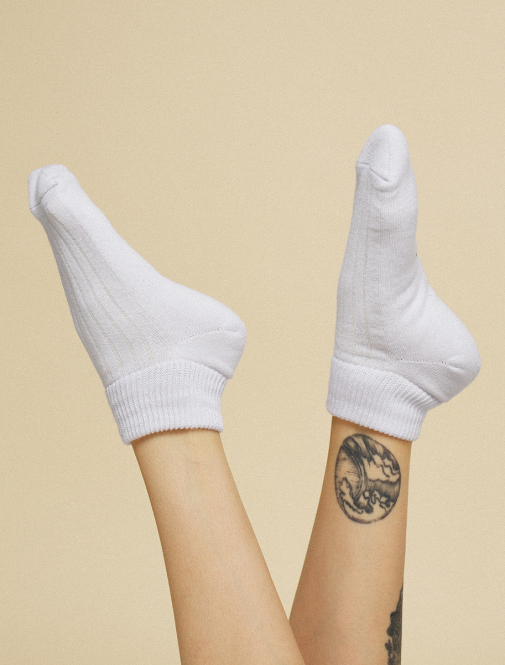 Skarpety Staff white logo (ocieplane) (36-38)