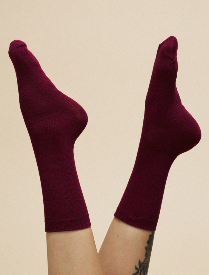 Skarpety Staff bordo