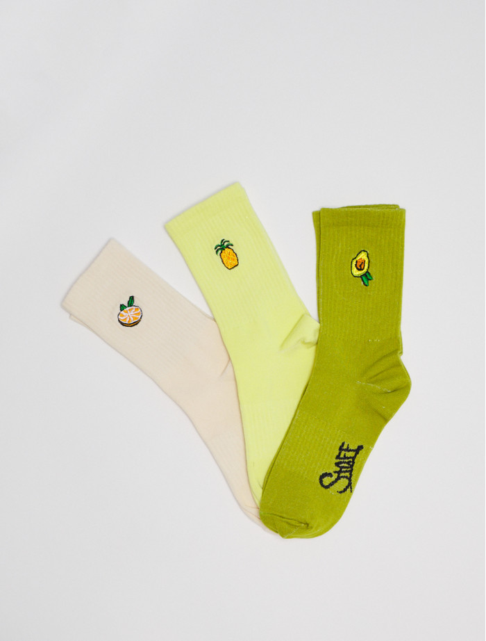 Skarpety Staff colors fruits (r.36-40) (3 pary)