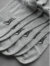 Skarpety Staff gray logo (3 pary) (r.39-42)