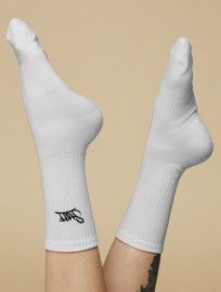 Skarpety Staff white logo (trzy pary) (r.36-38)