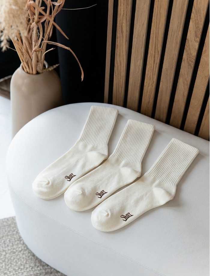 Skarpety Staff milk (trzy pary) (r.39-41)