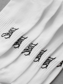 Skarpety Staff white logo (3 pary) (r.43-46)