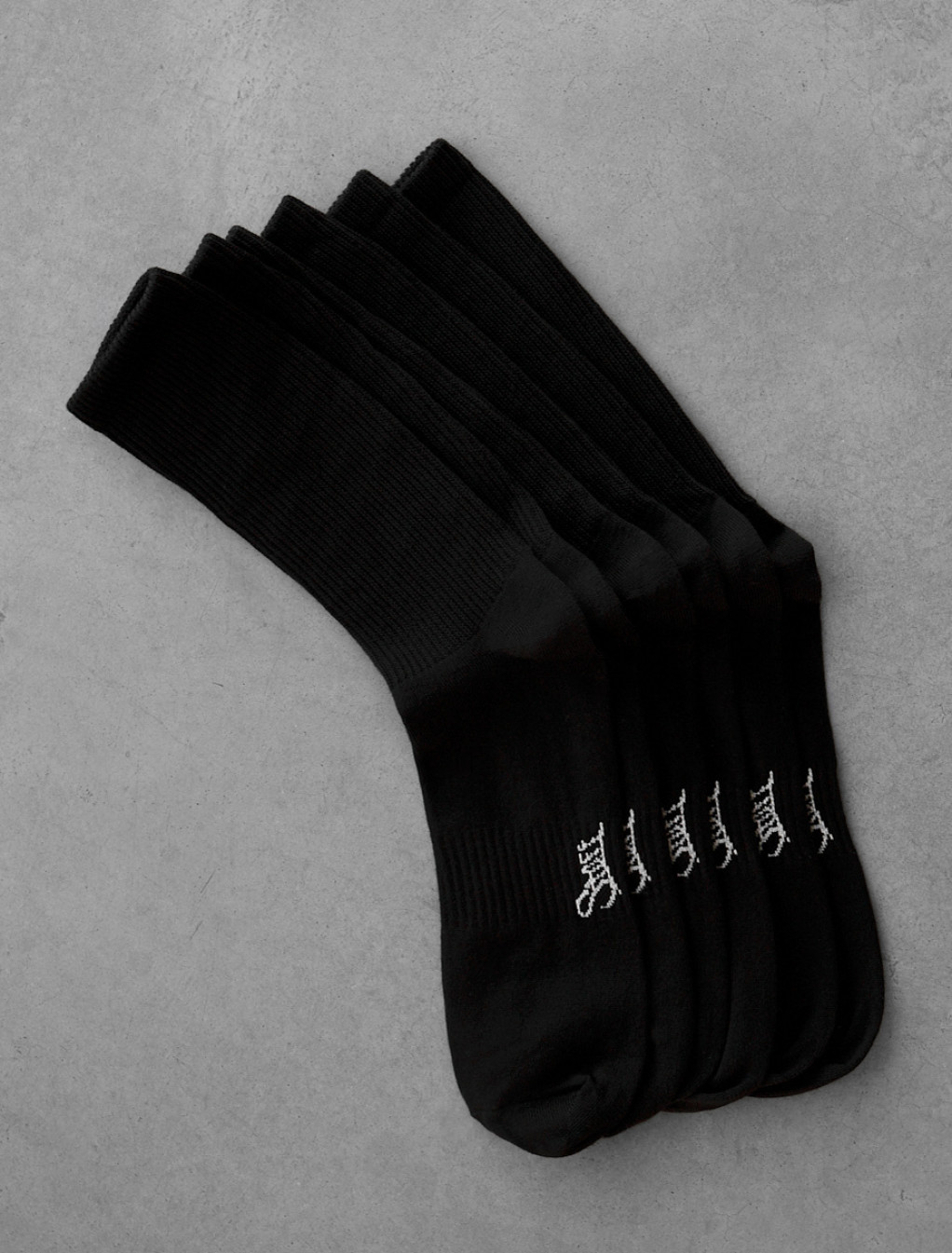 Skarpety Staff black logo (trzy pary) (r.43-46)