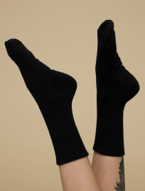 Skarpety Staff light gray/gray/black logo (trzy pary) (r.39-41)