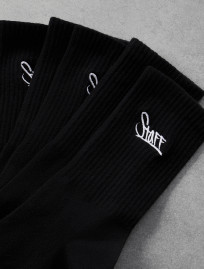 Skarpety Staff black logo (trzy pary) (r.43-46)