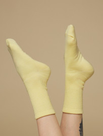 Skarpety Staff pink/yellow/light blue logo (trzy pary) (r.39-41)