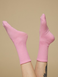 Skarpety Staff pink/yellow/light blue logo (trzy pary) (r.39-41)