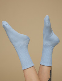Skarpety Staff pink/yellow/light blue logo (trzy pary) (r.39-41)