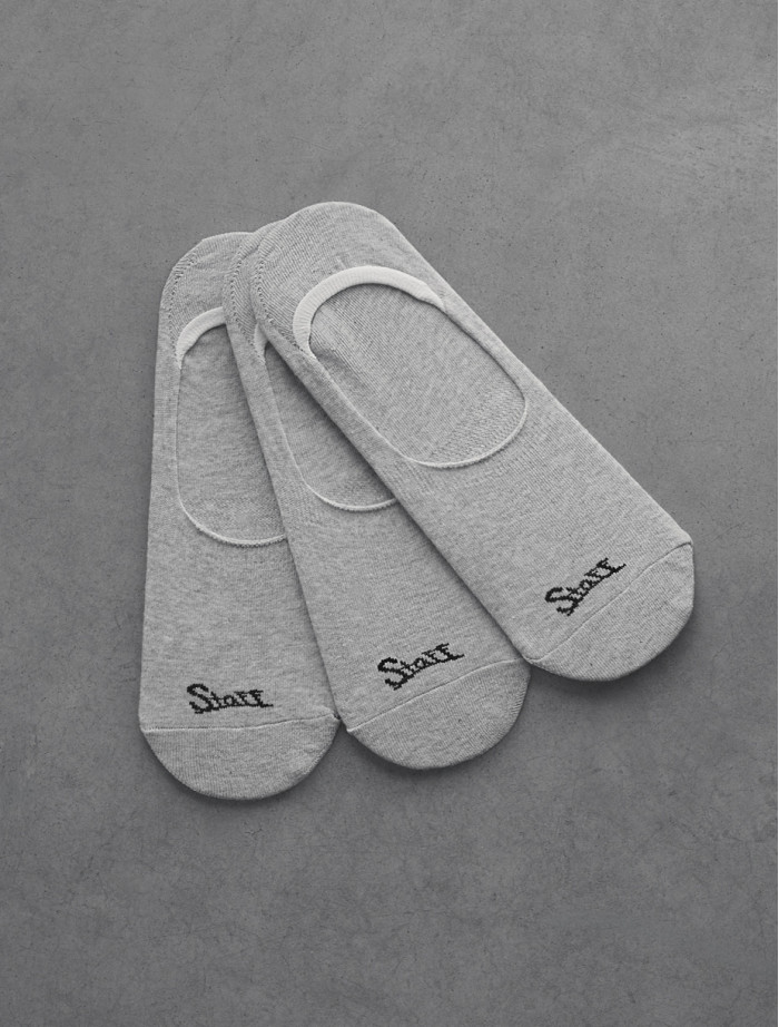Skarpety Staff gray (trzy pary) (r.39-42)