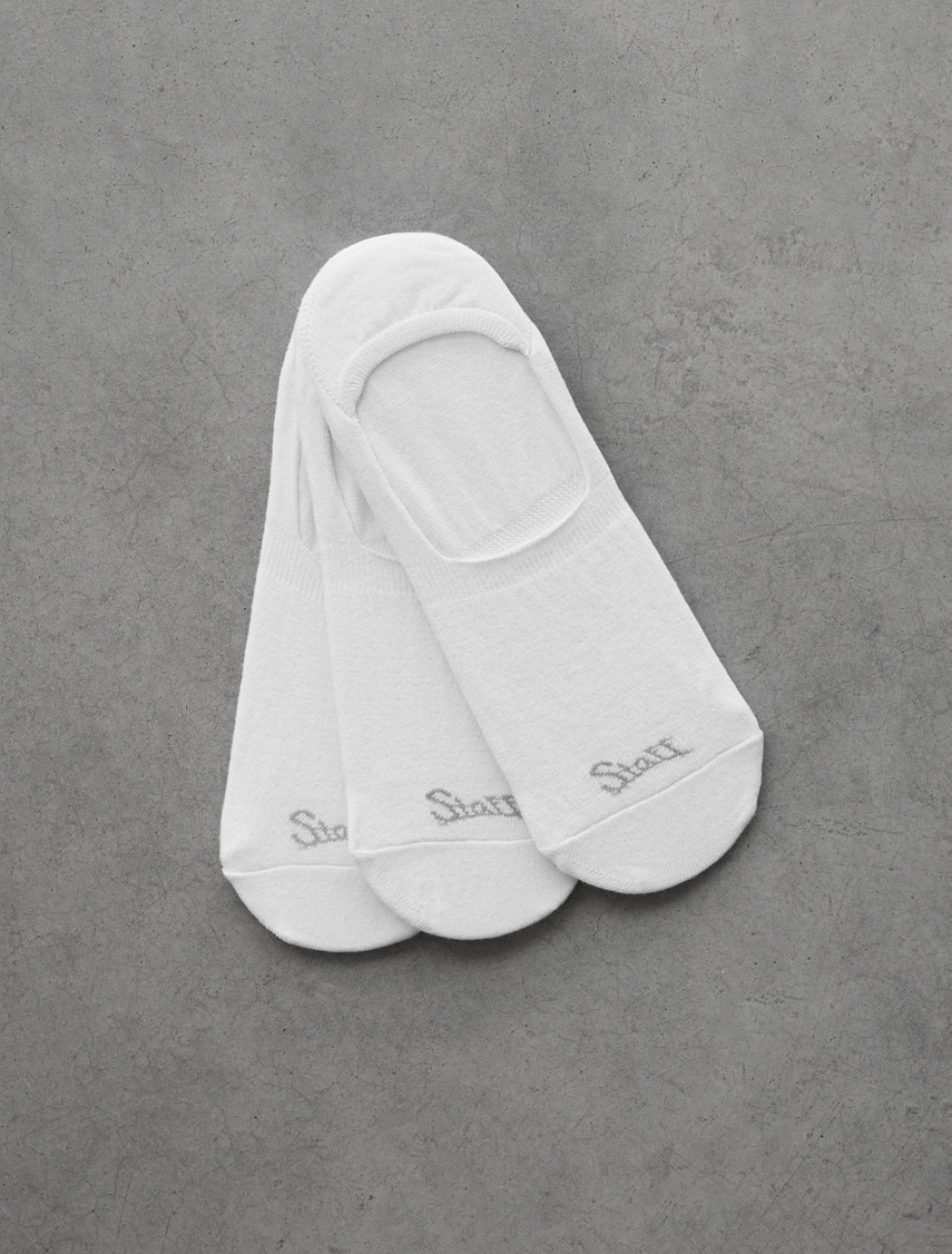 Skarpety Staff white logo (trzy pary) (r.43-46)