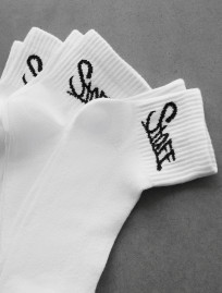 Skarpety Staff white logo (trzy pary) (r.39-42)