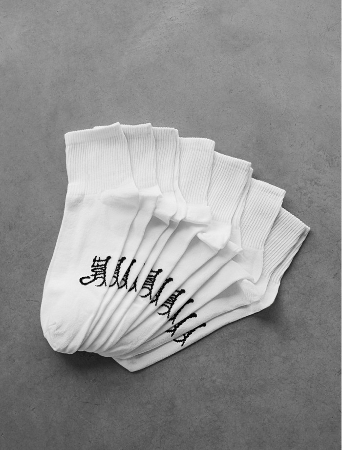 Skarpety Staff white logo (5 par) (r.39-42)