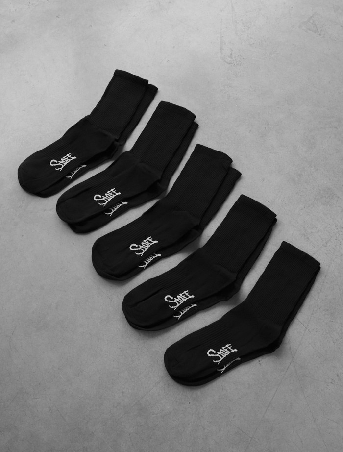 Skarpety Staff black logo (5 par) (r.39-42)