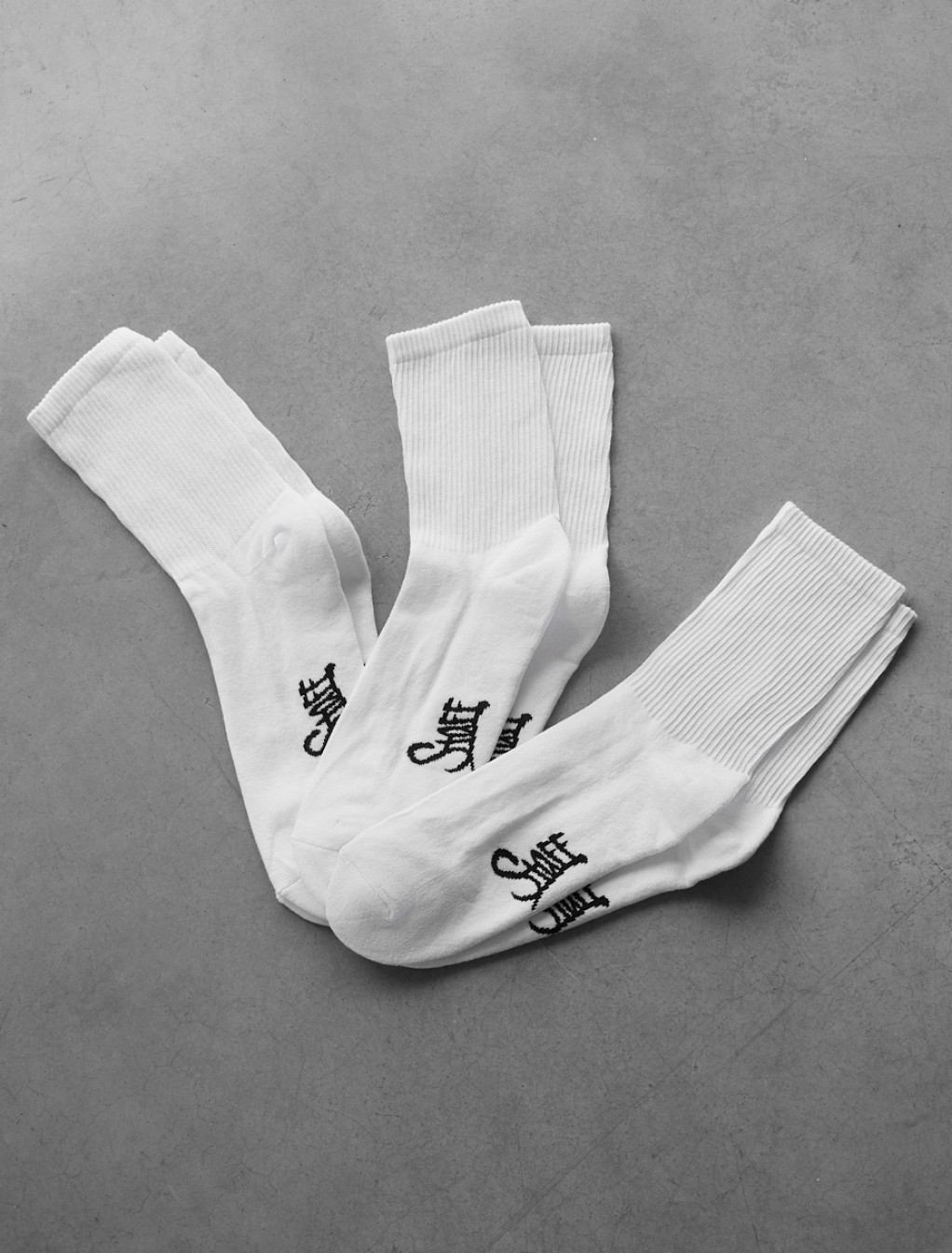 Skarpezy Staff white  (3 pary) (r.39-42) (ocieplane)