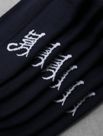 Skarpety Staff navy  (3 pary) (r.39-42) (ocieplane)