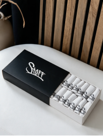 Skarpety Staff white logo (20 par) (r.36-38)