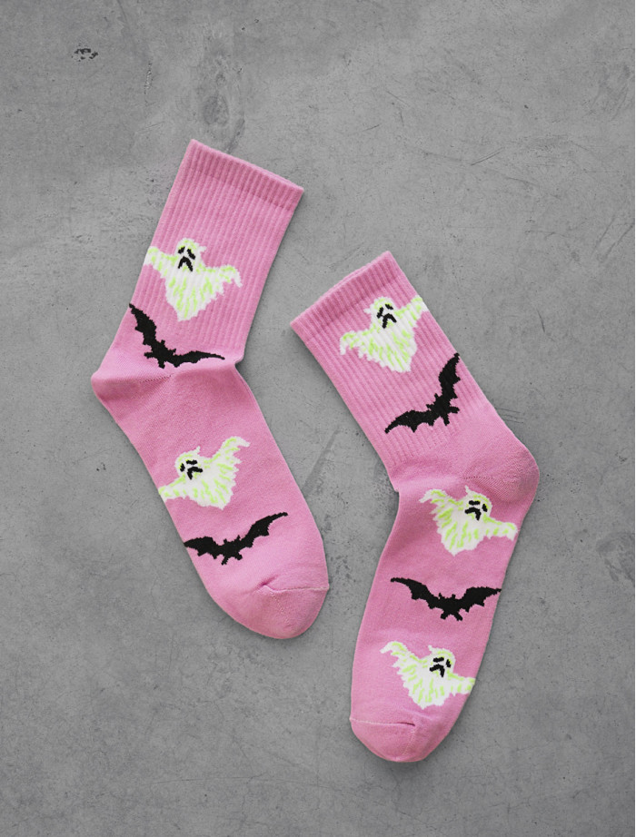 Skarpety Staff Halloween bat & ghost