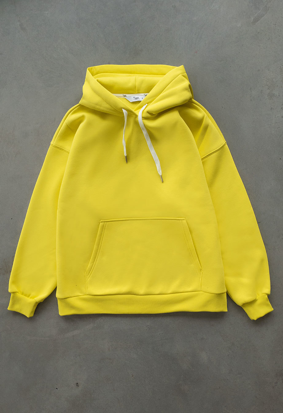 Damska bluza Staff yellow oversize fleece