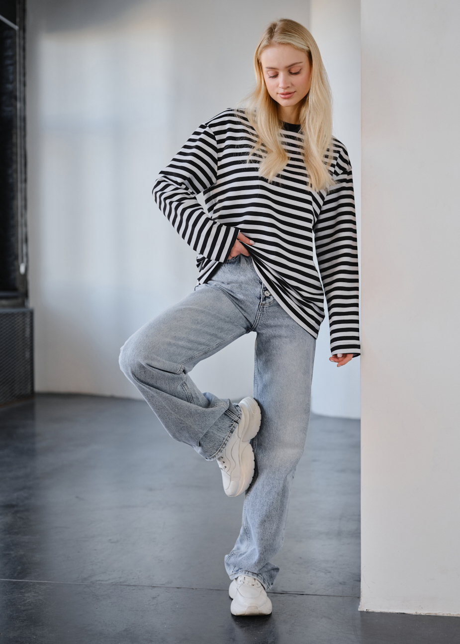 Damski longsleevee Staff os stripes9