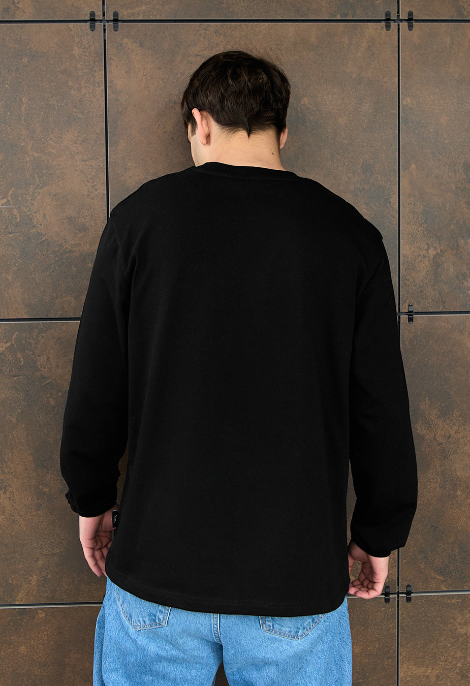 Longsleeve Staff black oversize