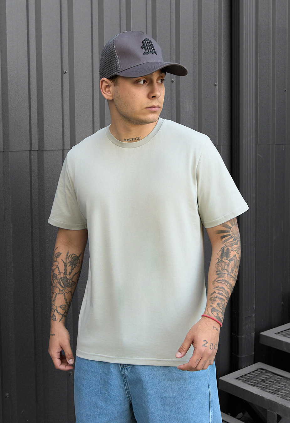 Koszulka Staff light gray