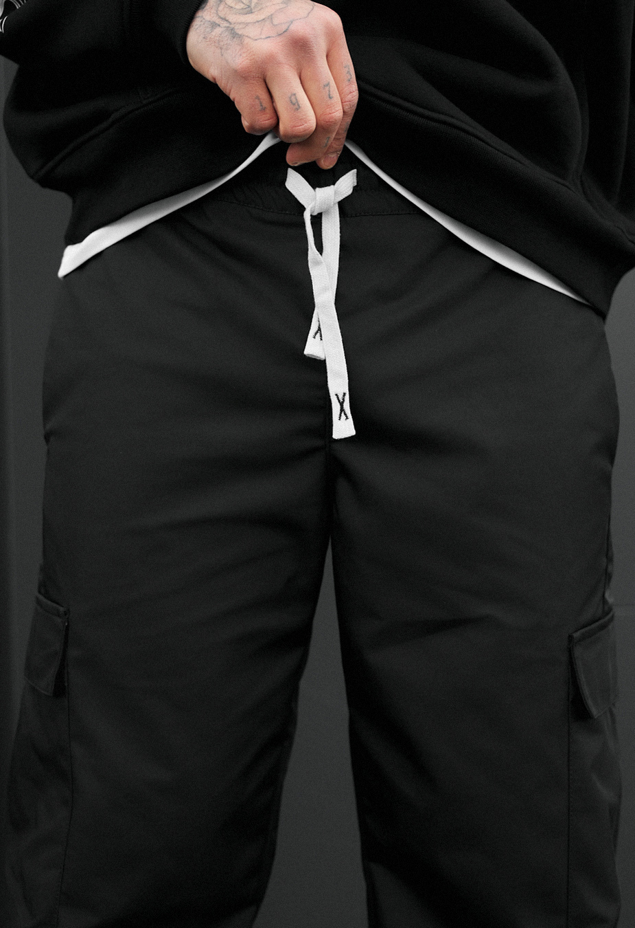 Spodnie Staff cargo er black