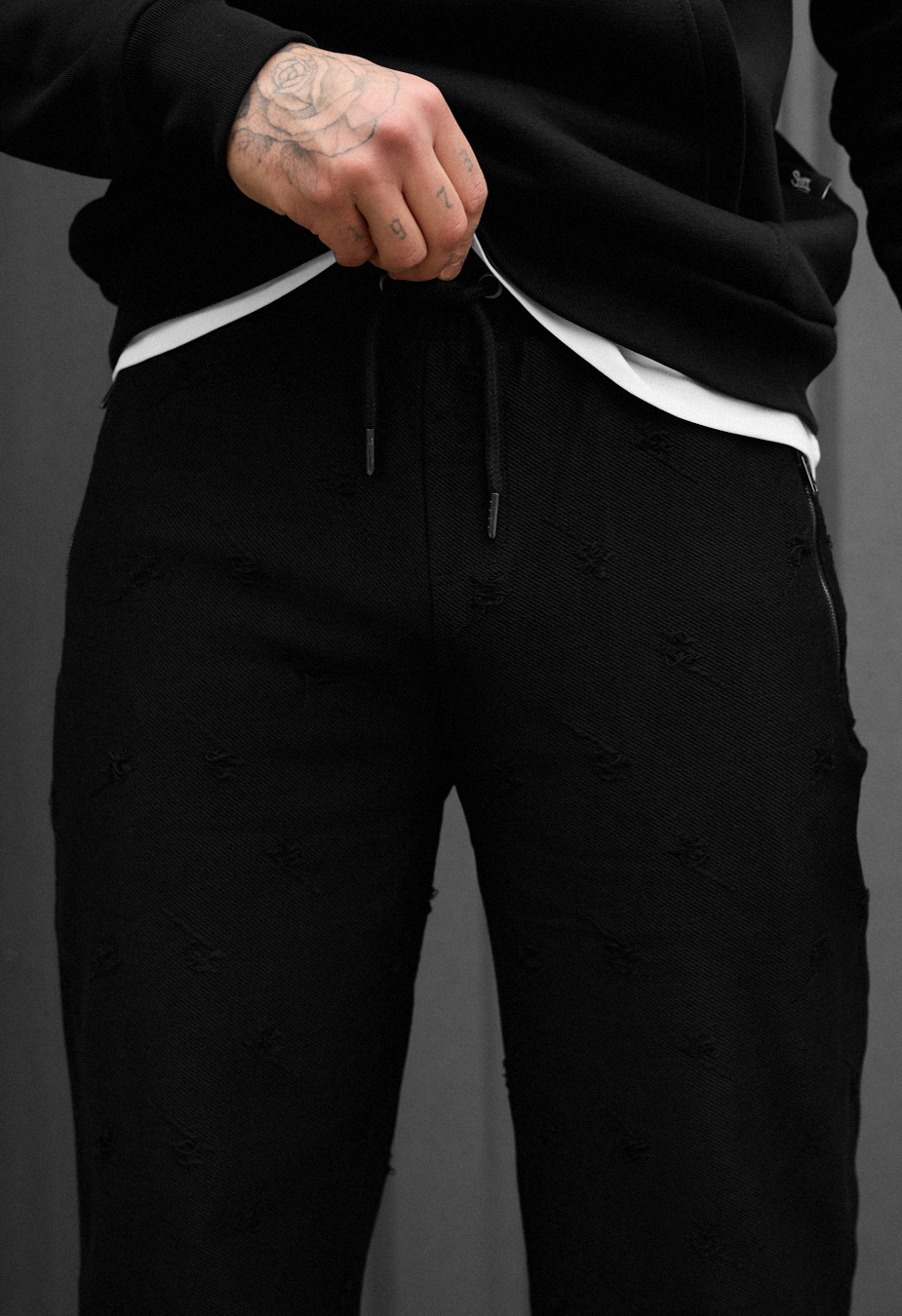 Spodnie dresowe Staff tor black