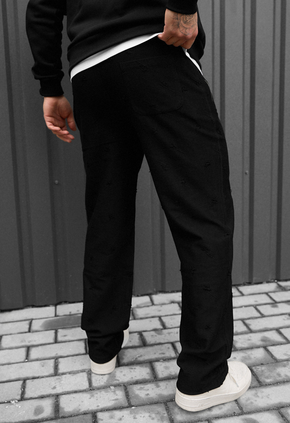 Spodnie dresowe Staff tor black