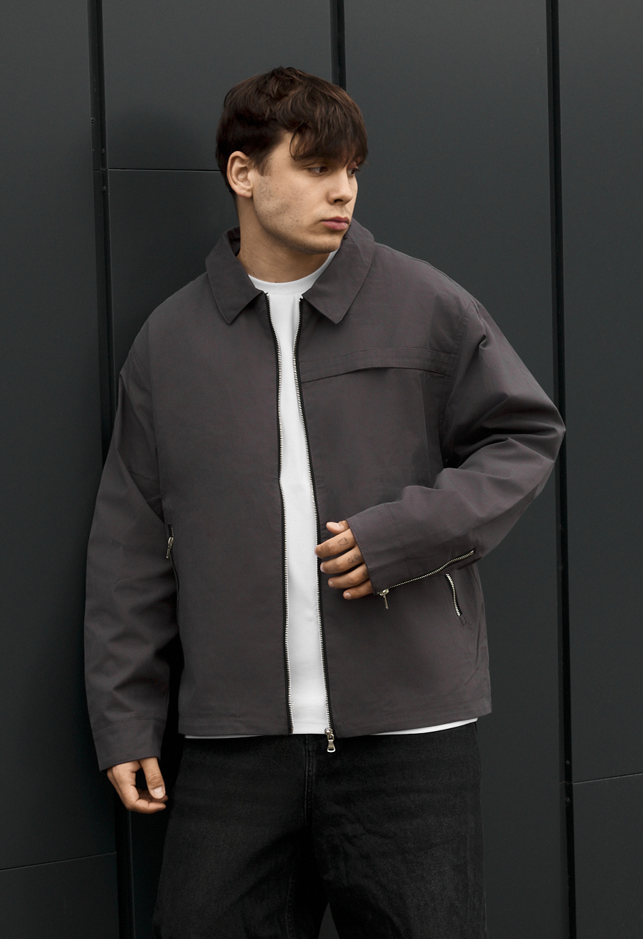 Kurtka Staff fr dark gray