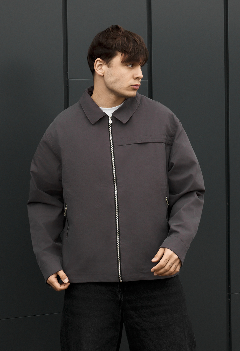 Kurtka Staff fr dark gray