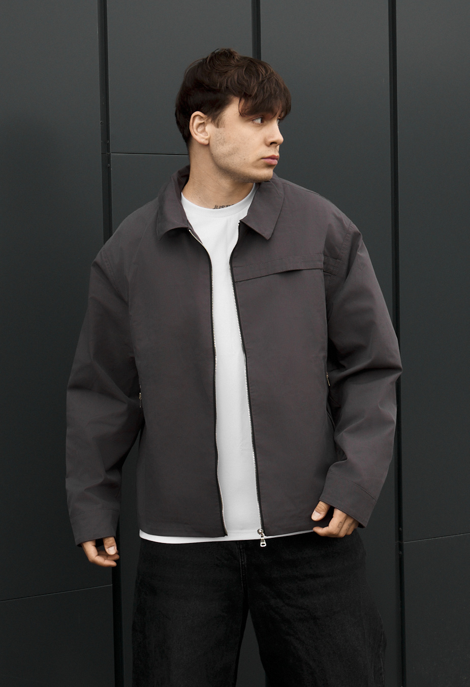 Kurtka Staff fr dark gray