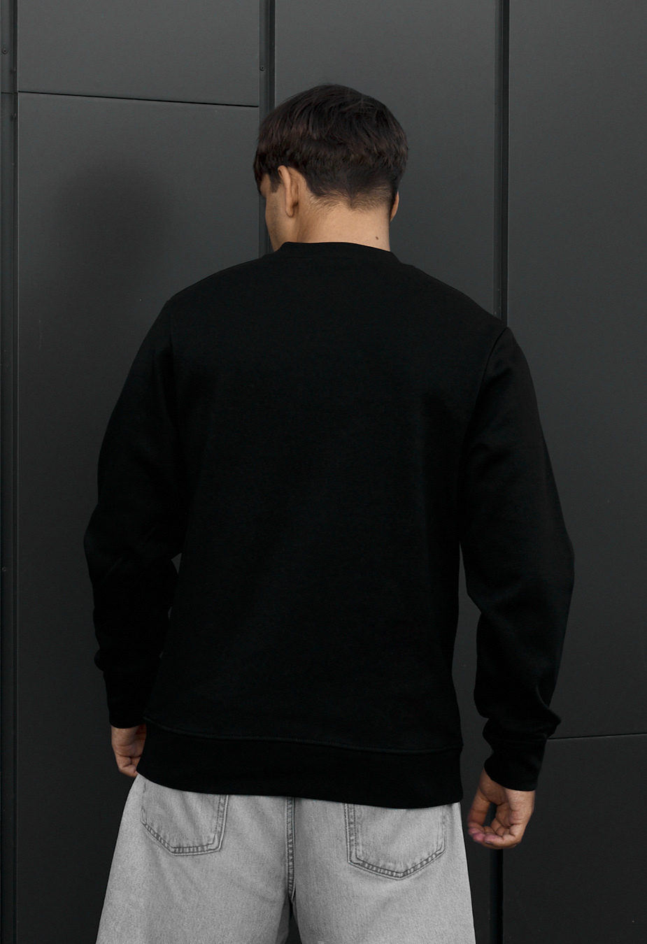 Bluza Staff black basic fleece