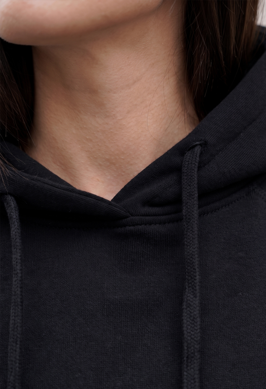 Bluza Staff ry black oversize fleece