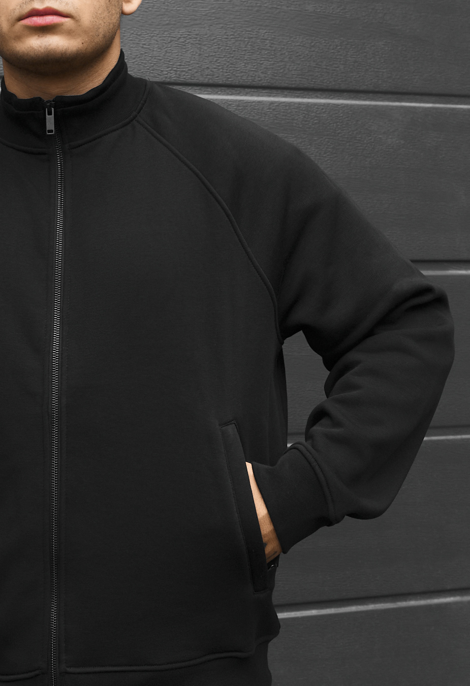 Olimpijka Staff zh black fleece
