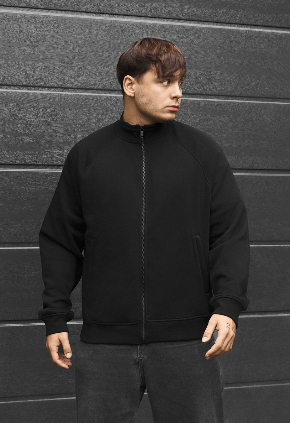 Olimpijka Staff zh black fleece