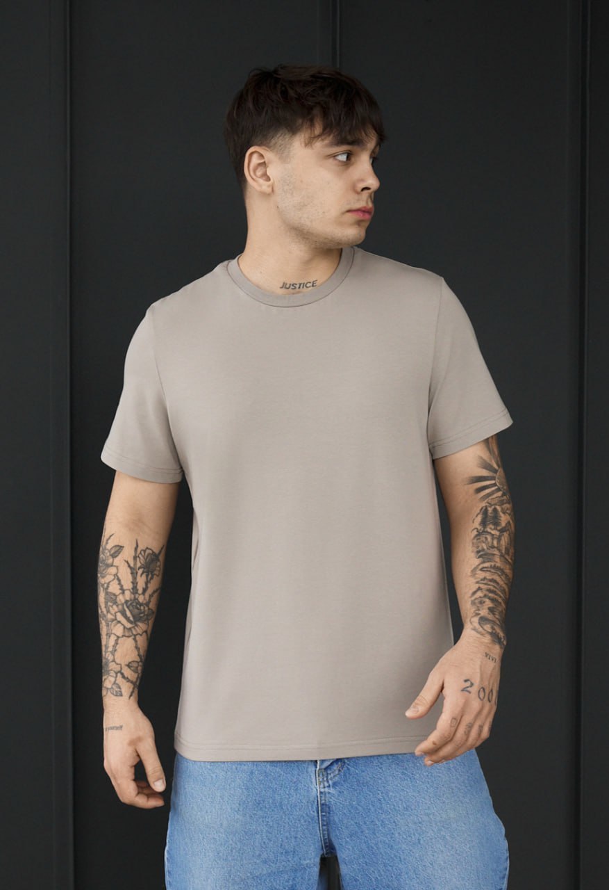 Koszulka Staff pi dark beige