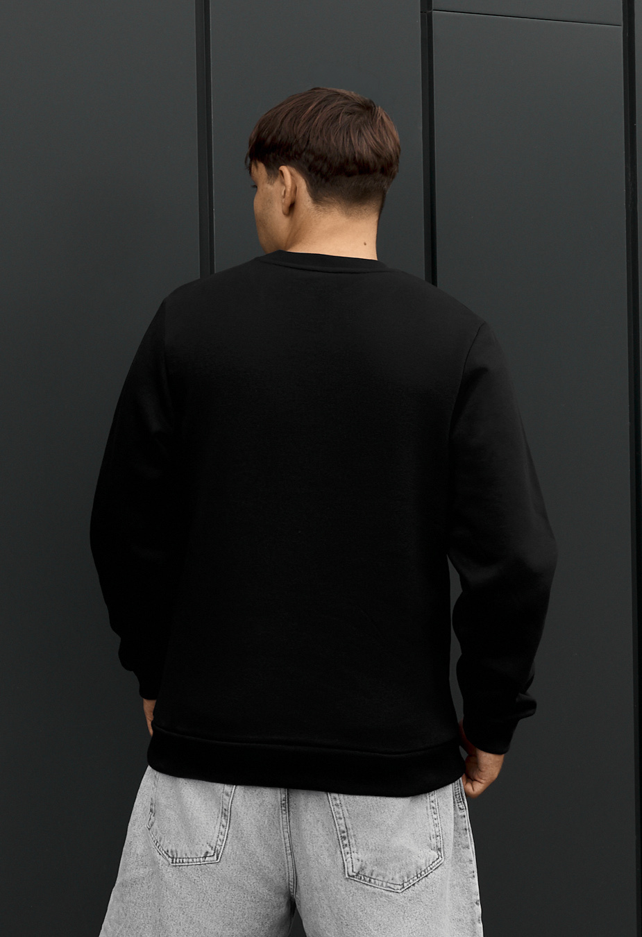 Bluza Staff black basic fleece