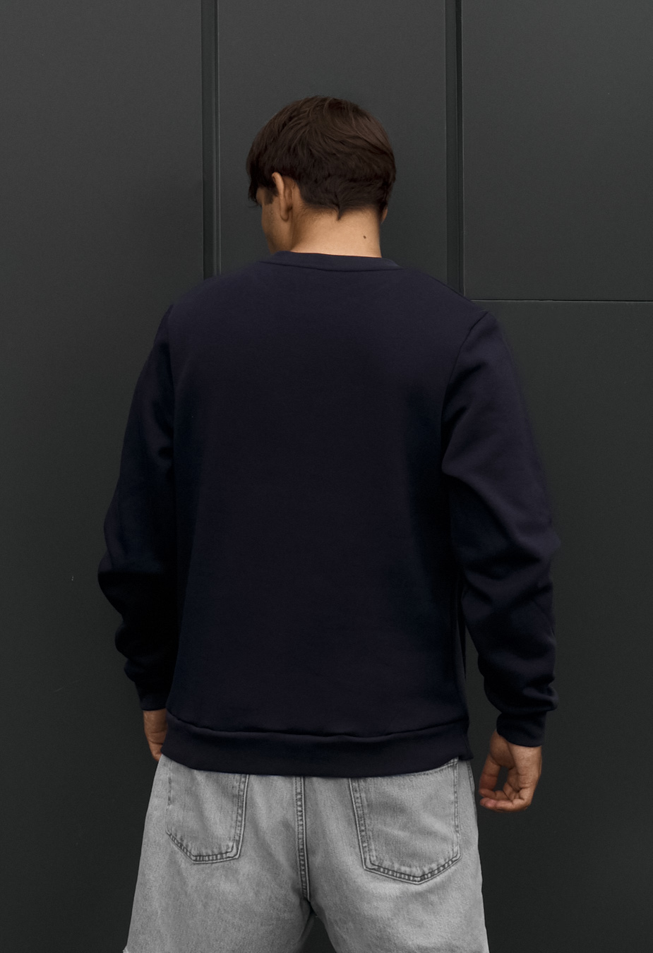 Bluza Staff dark blu basic fleece