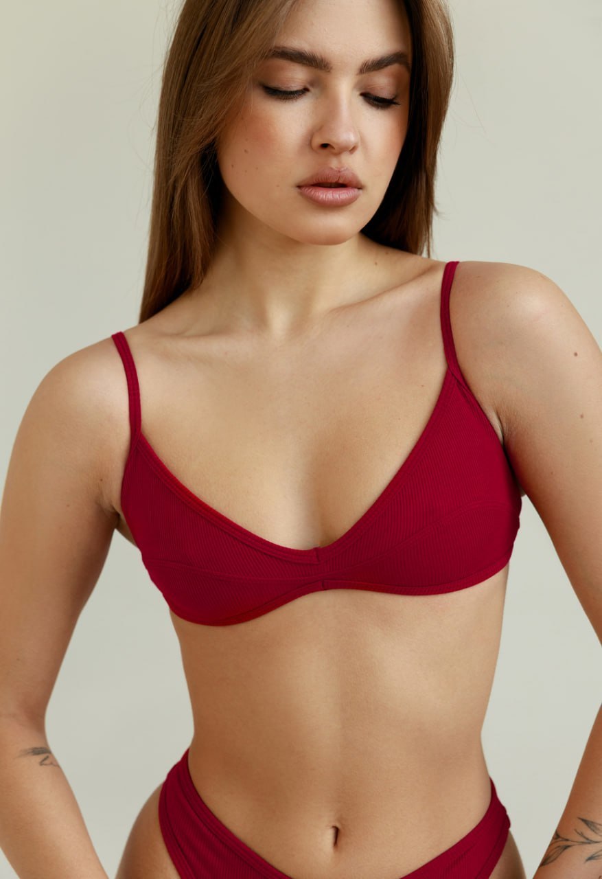 Biustonosz Staff jax bordo