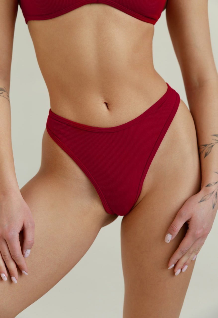 Majtki Staff ya bordo