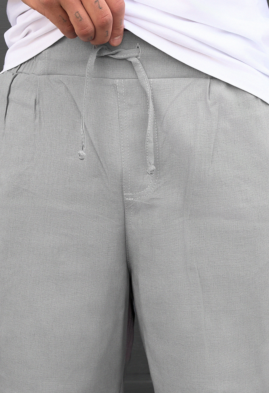 Spodenki chinos Staff wi light gray