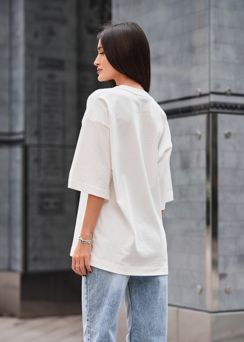 Koszulka Staff ri light milk oversize