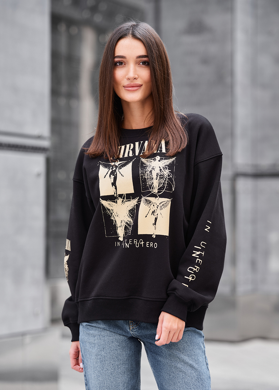 Bluza Staff nirv oversize fleece