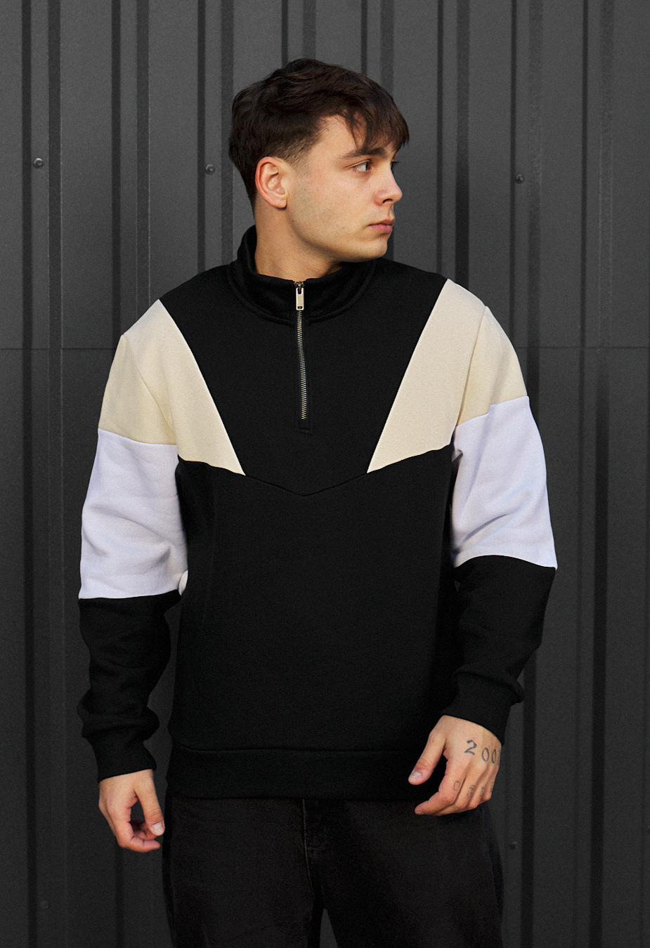 Olimpijka Staff YK mix 1 zip fleece