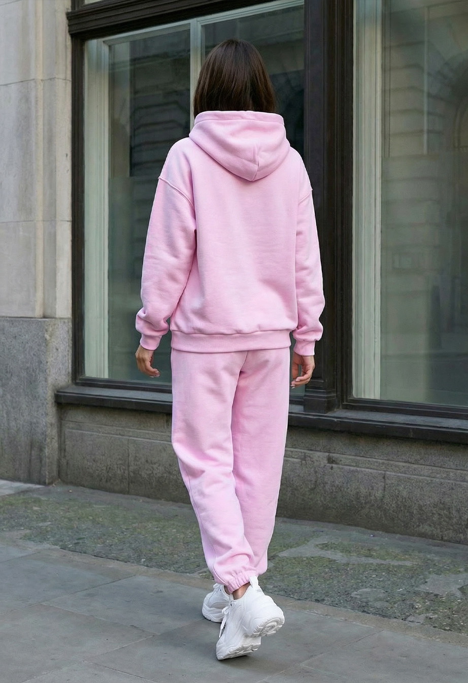 Dres Staff lo pink oversize fleece