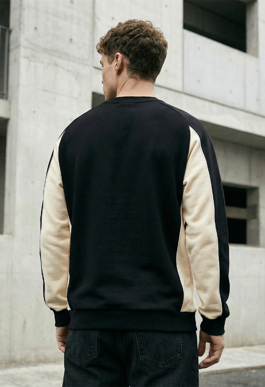 Bluza Staff ke black & milk reflective